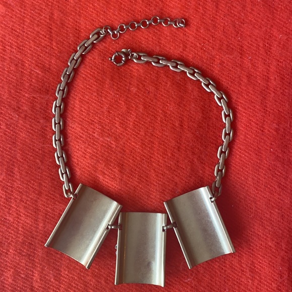 JCrew flower shield necklace - Picture 2 of 5